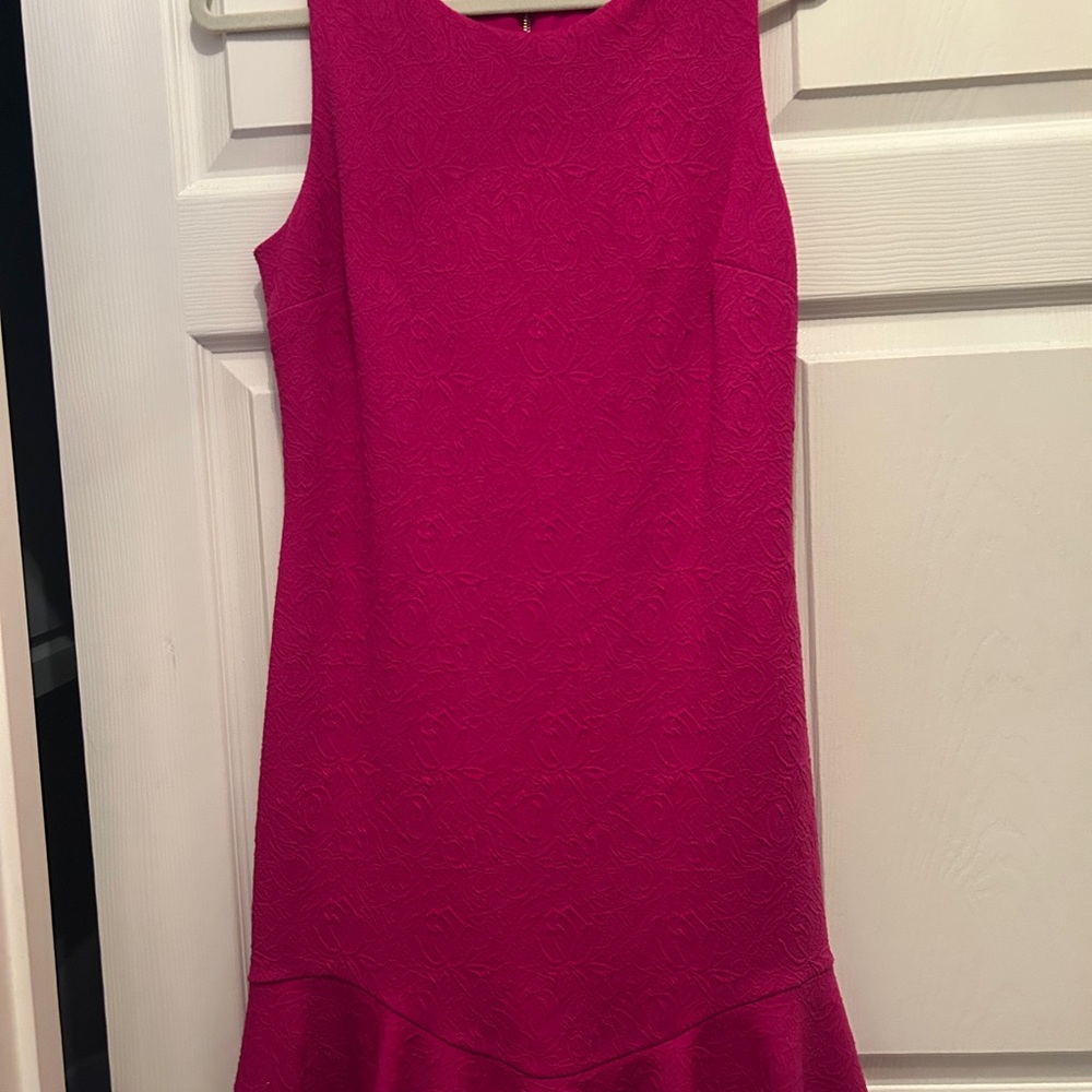 Ivanka Trump Vibrant Pink Mini Dress